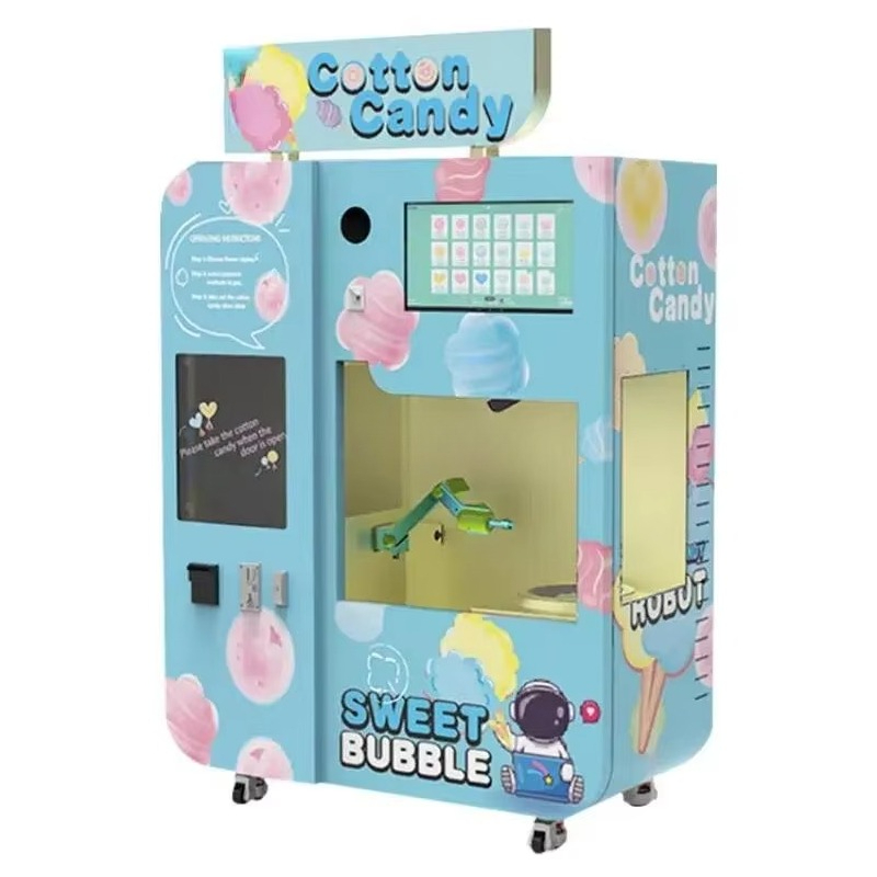 آلة بيع حلوى القطن الأوتوماتيك - مراجعة Arcade Vending & Laundry وسعره
