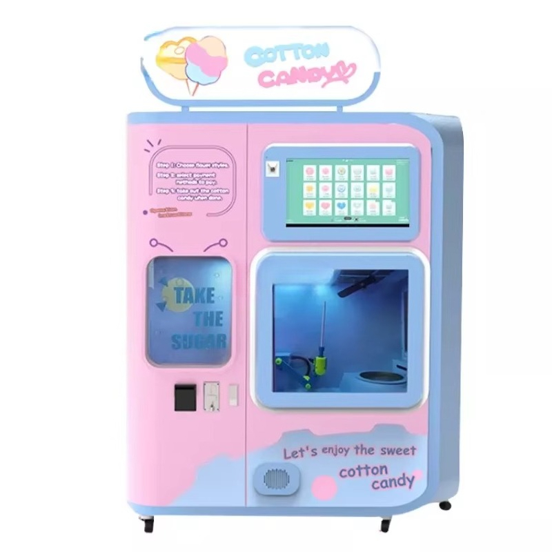 آلة بيع حلوى القطن الأوتوماتيك - مراجعة Arcade Vending & Laundry وسعره