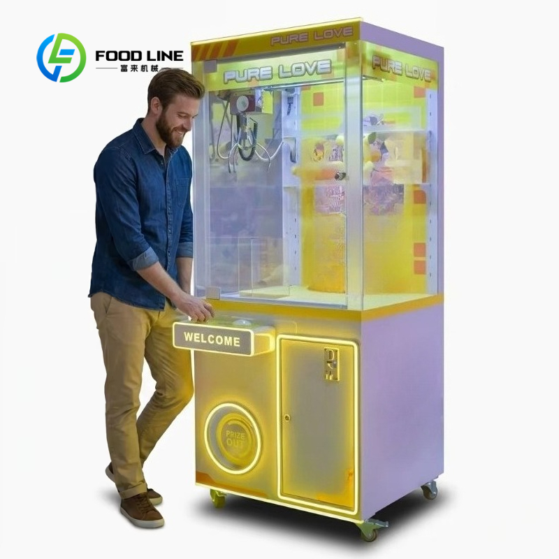 ماكينة بيع ألعاب قطيفة آلية مخ - مراجعة Arcade Toy Claw Vending Machine وسعره